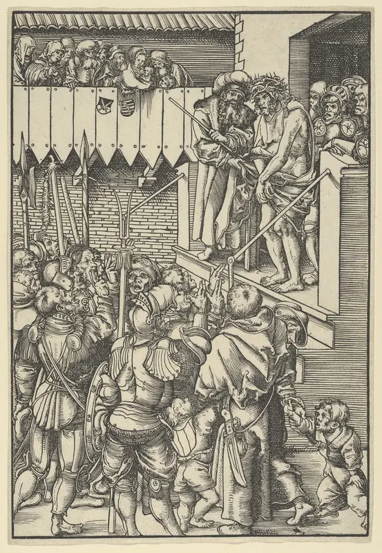 Ecce Homo, from "The Passion" Wall Art by Lucas Cranach the Elder - High-Resolution Digital Print