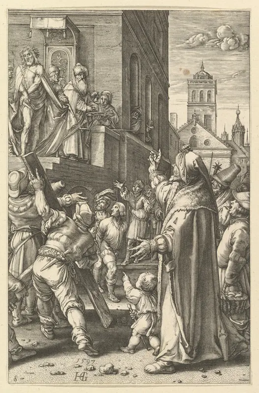 Ecce Homo, from "The Passion of Christ" Wall Art by Anonymous - High-Resolution Digital Print