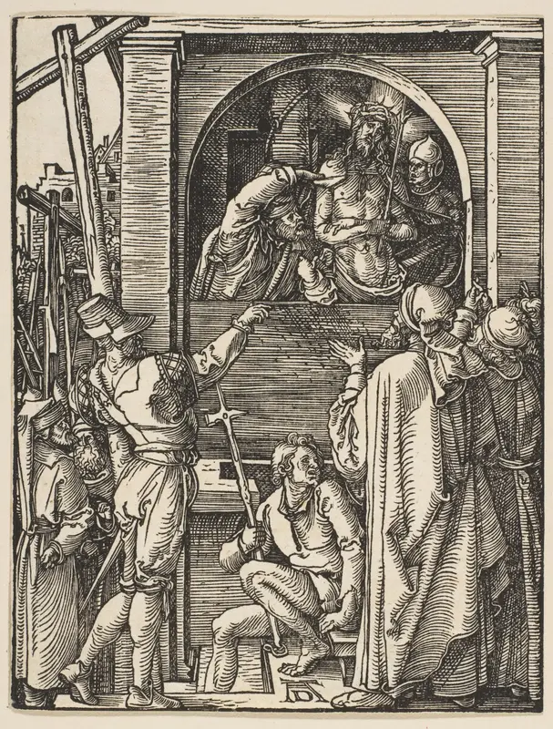 Ecce Homo, from "The Small Passion" Wall Art by Albrecht Dürer - High-Resolution Digital Print