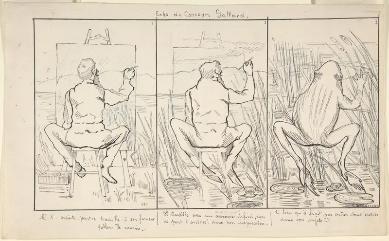 Echo of the Concours Galland (Echo du Concours Galland) Wall Art by O. Deleiderrier - High-Resolution Digital Print