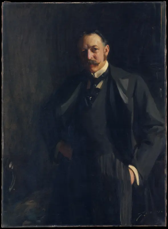 Edward R. Bacon (1846–1915) Wall Art by Anders Zorn - High-Resolution Digital Print