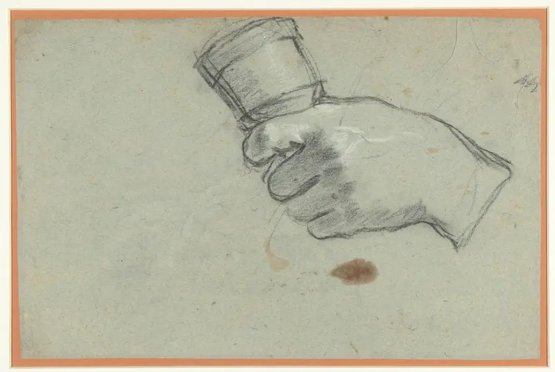 Een hand die een bel vasthoudt Wall Art by Unknown - High-Resolution Digital Print