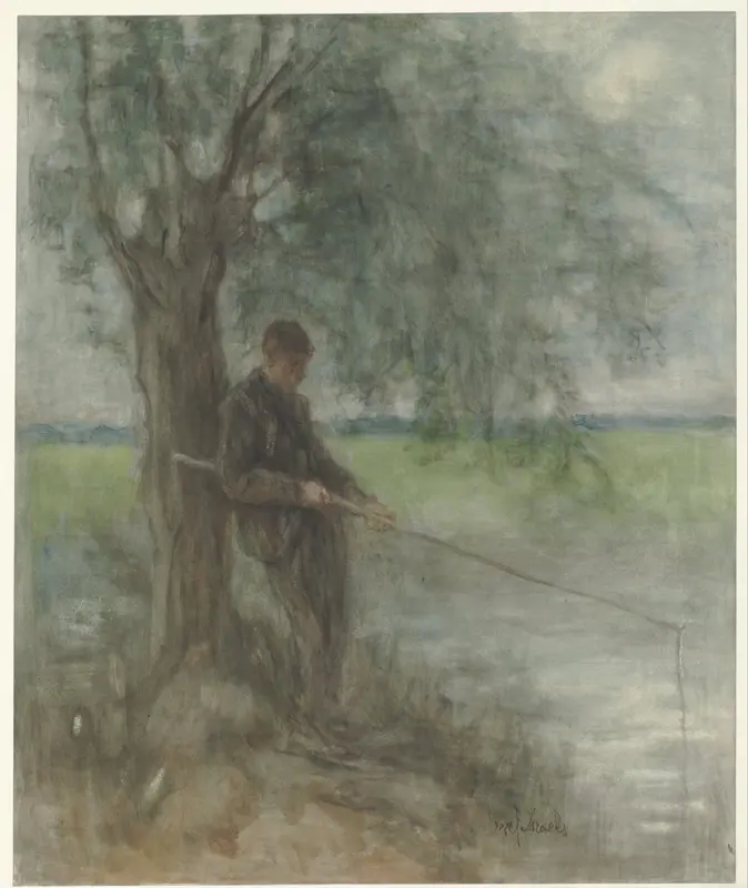 Een hengelaar