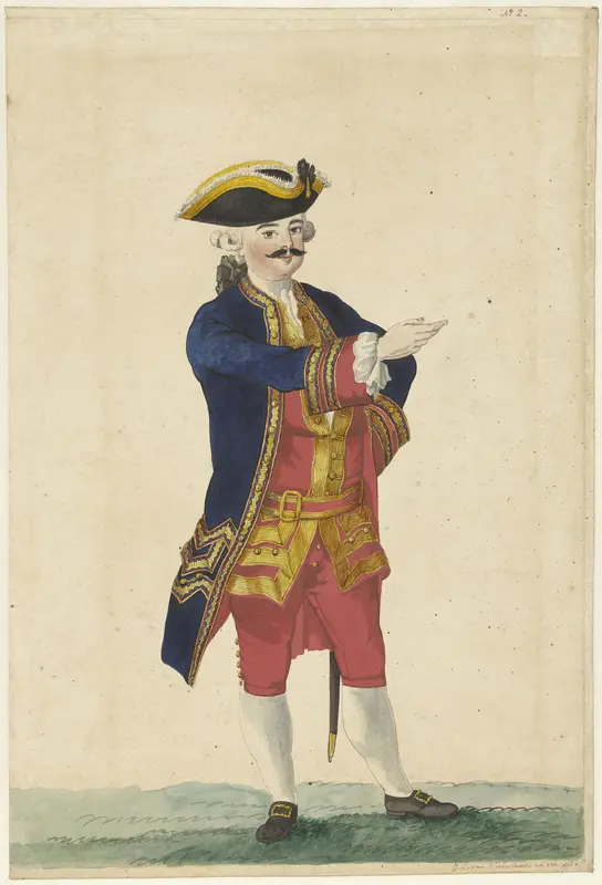 Een koetsier Wall Art by Isaac Lodewijk la Fargue van Nieuwland - High-Resolution Digital Print