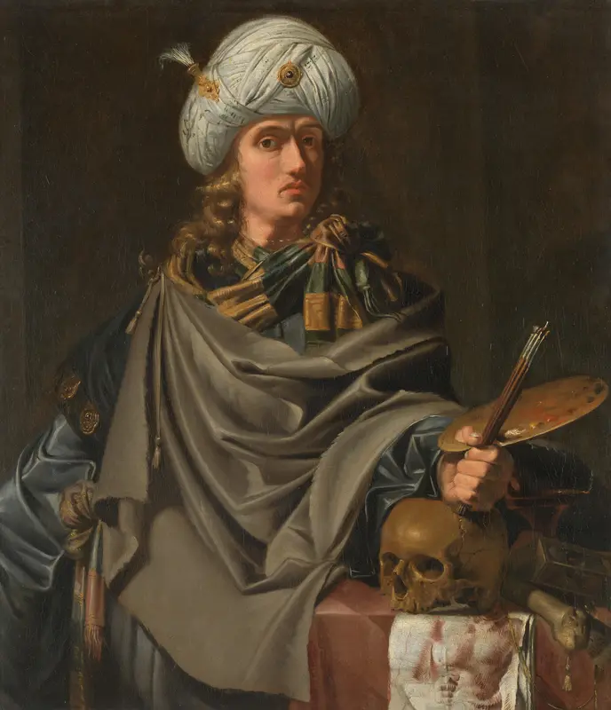 Een kunstenaar uit de klassieke oudheid Wall Art by Unknown - High-Resolution Digital Print