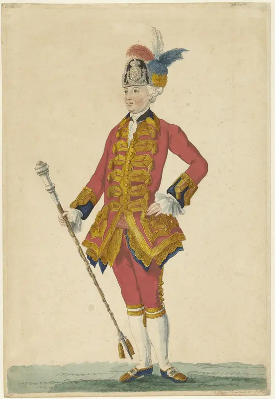 Een loper Wall Art by Isaac Lodewijk la Fargue van Nieuwland - High-Resolution Digital Print