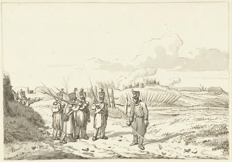Een rondgaand patrouille, 1813-1814 Wall Art by Unknown - High-Resolution Digital Print