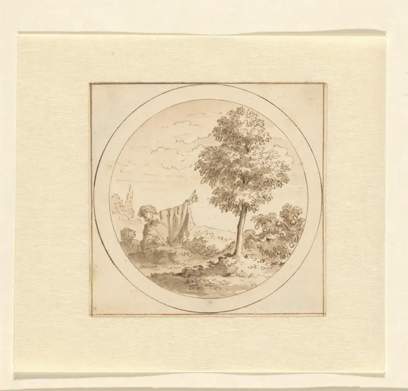 Een Schoone Boom Wall Art by Arnold Houbraken - High-Resolution Digital Print