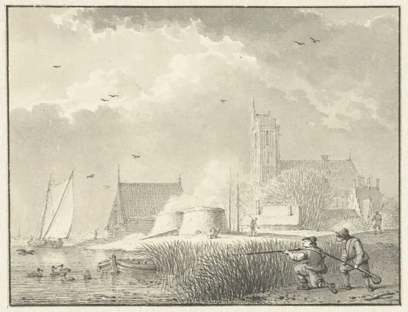 Eendenjacht Wall Art by Hendrik Meijer - High-Resolution Digital Print