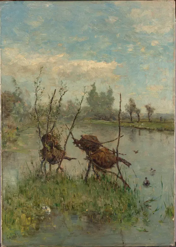 Eendennesten Wall Art by Paul Joseph Constantin Gabriël - High-Resolution Digital Print