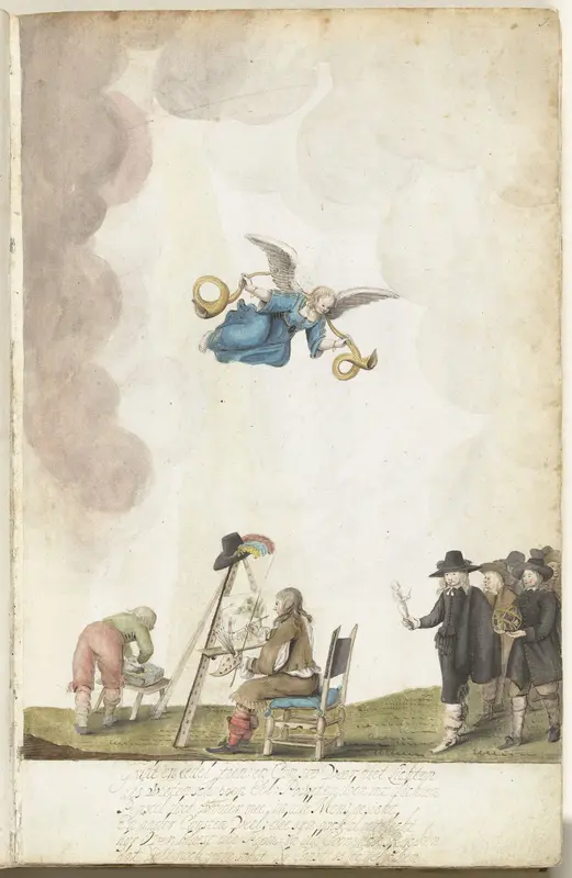 Eerbetoon aan Kunst Wall Art by Gesina ter Borch - High-Resolution Digital Print
