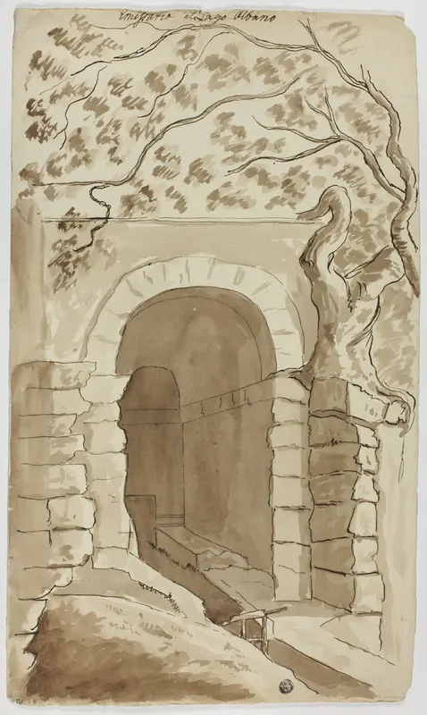 Effluent of Lake Albano Wall Art by Unknown - High-Resolution Digital Print