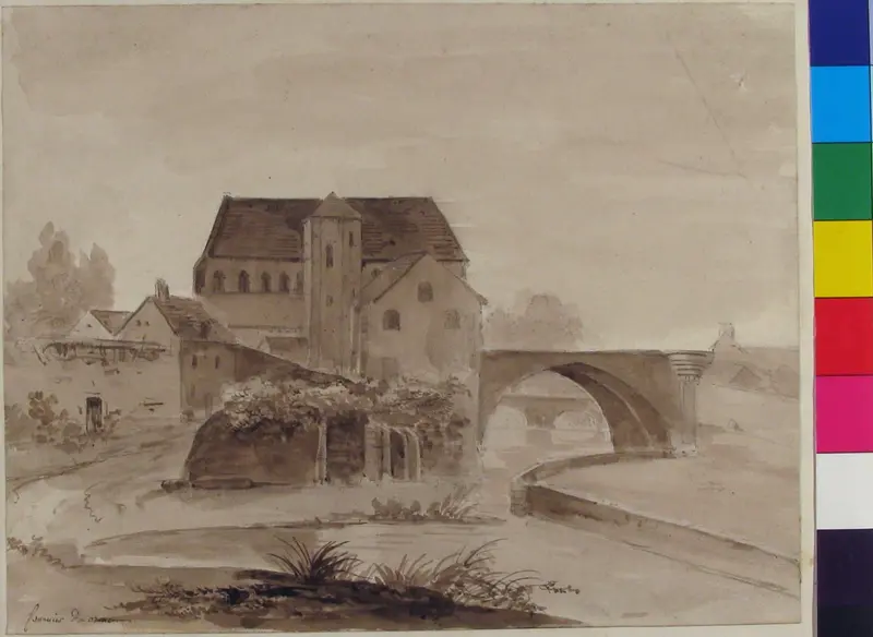 Eglise St. André, Chartres Wall Art by Charles Fournier des Ormes - High-Resolution Digital Print