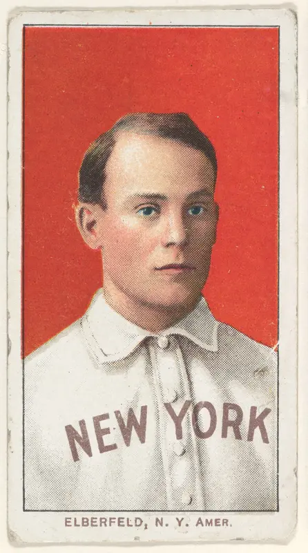 Elberfeld, New York, American League, from the White Border series (T206) for the American Tobacco Company Wall Art by American Tobacco Company - High-Resolution Digital Print