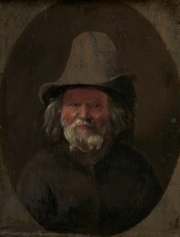 Elderly Man, Head and Shoulders Wall Art by anonymous - High-Resolution Digital Print