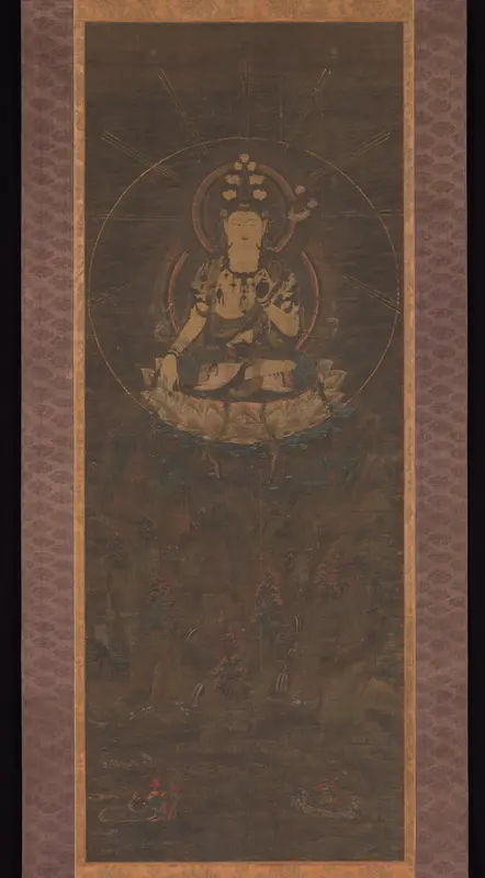 Eleven-Headed Kannon on Mount Fudaraku