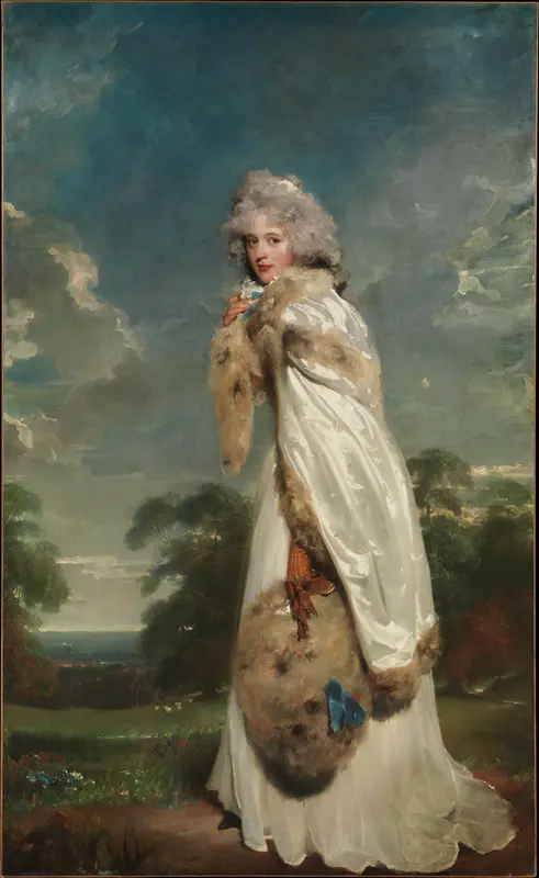Elizabeth Farren (born about 1759, died 1829), Later Countess of Derby Wall Art by Sir Thomas Lawrence - High-Resolution Digital Print