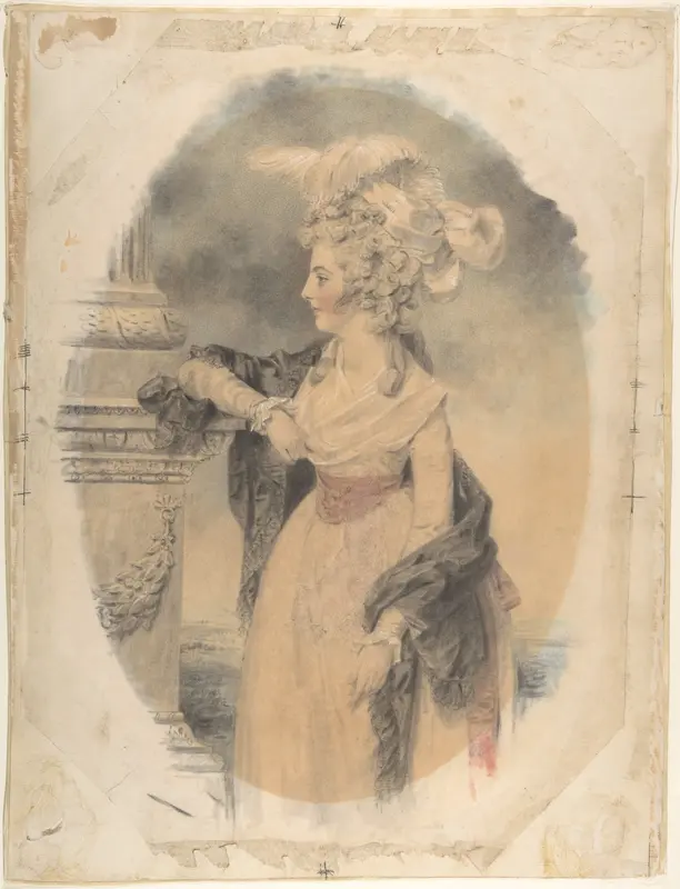 Elizabeth Ford, later Lady Colville of Culross Wall Art by John Downman - High-Resolution Digital Print
