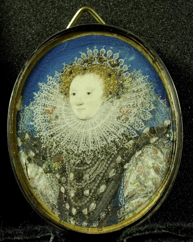 Elizabeth I (1533-1603), koningin van Engeland Wall Art by Nicholas Hilliard - High-Resolution Digital Print