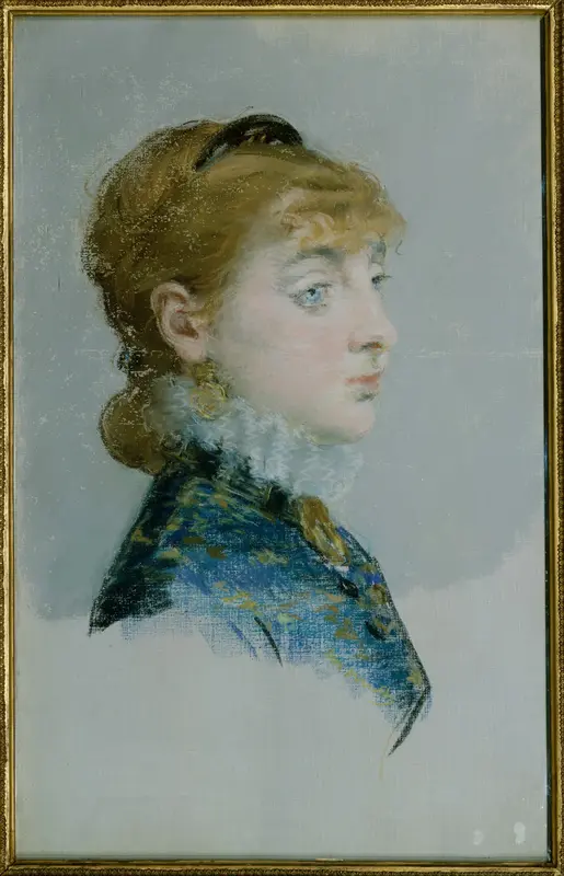 Emilie-Louise Delabigne (1848–1910), Called Valtesse de la Bigne Wall Art by Edouard Manet - High-Resolution Digital Print