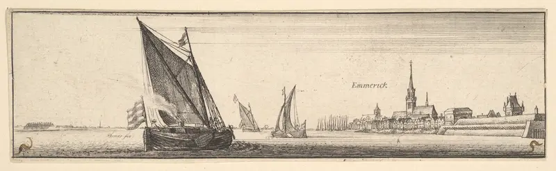 Emmerich Wall Art by Wenceslaus Hollar - High-Resolution Digital Print