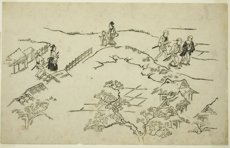 Emon Hill, from the series "The Appearance of Yoshiwara (Yoshiwara no tei)"