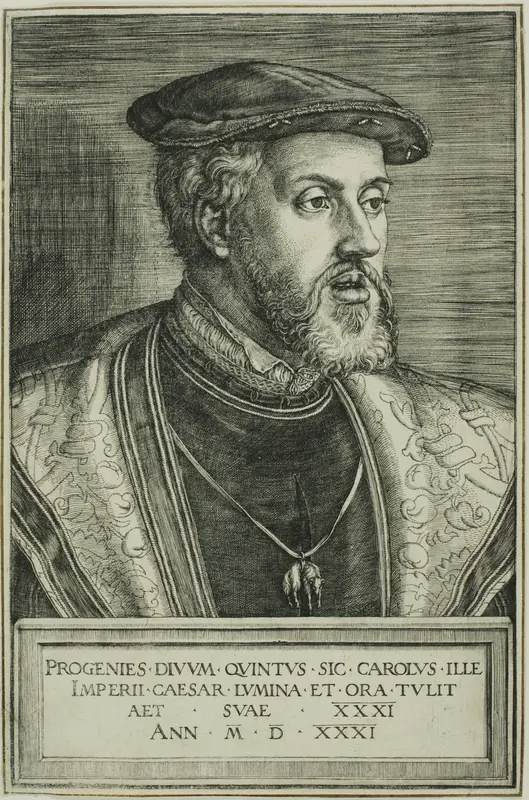 Emperor Charles V Wall Art by Barthel Beham - High-Resolution Digital Print