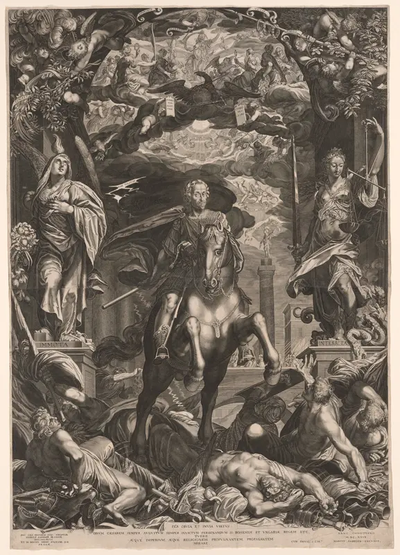 Emperor Ferdinand II on Horseback