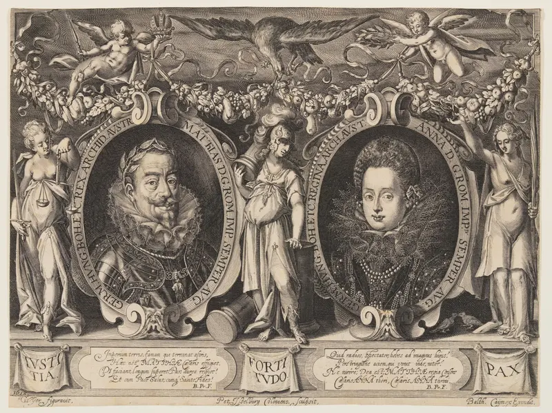 Emperor Matthias and Empress Anna
