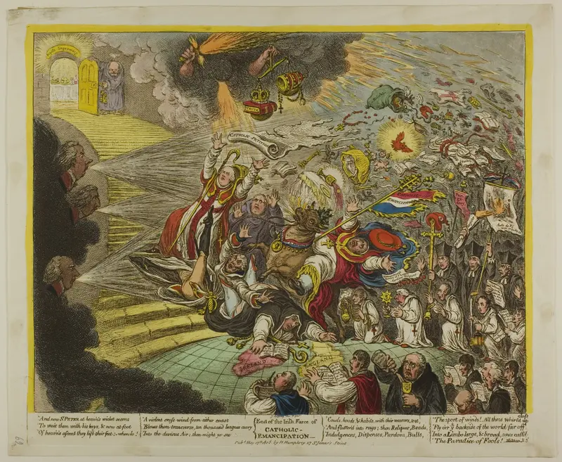 End of the Irish Farce of Catholic Emancipation