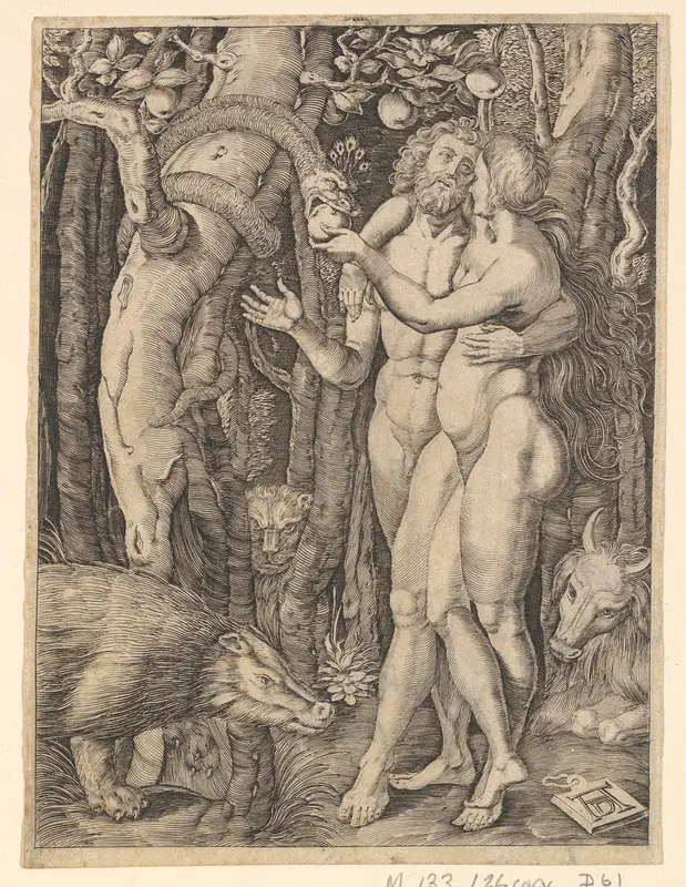 Engraved copies of The Little Passion Wall Art by Albrecht Dürer - High-Resolution Digital Print