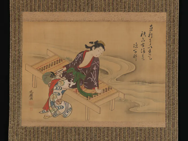 Enjoying the Cool Breeze Wall Art by Kaseki - High-Resolution Digital Print