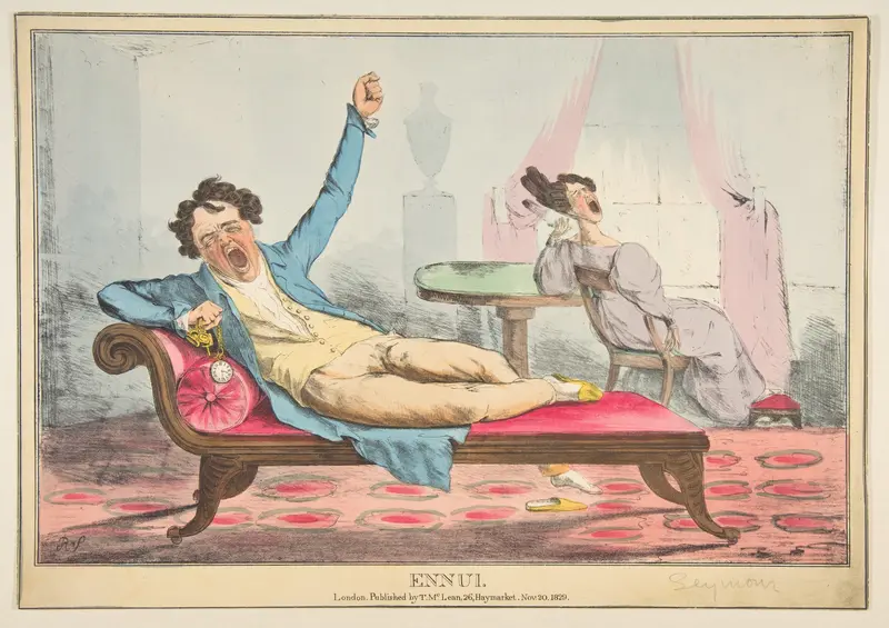 Ennui Wall Art by Robert Seymour - High-Resolution Digital Print