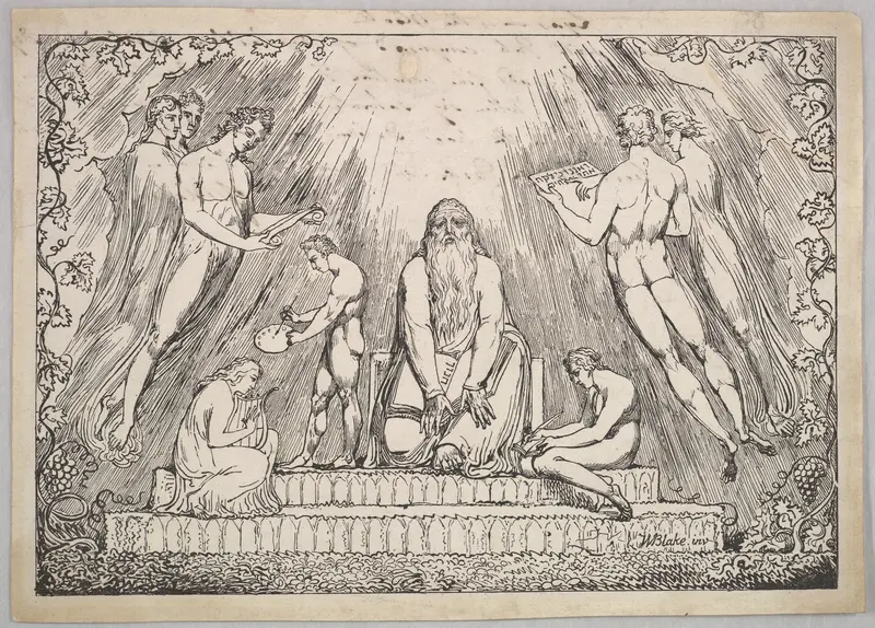 Enoch Wall Art by William Blake - High-Resolution Digital Print