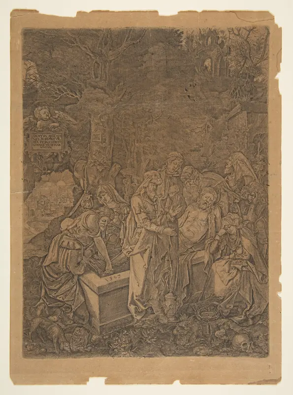 Entombment Wall Art by Anonymous, German, 19th century - High-Resolution Digital Print