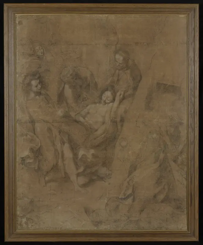 Entombment of Christ Wall Art by Federico Barocci - High-Resolution Digital Print