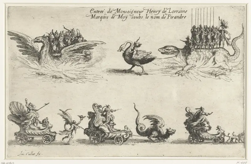 Entree van Hendrik van Lotharingen Wall Art by Sébastien Philippe - High-Resolution Digital Print