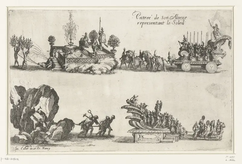 Entree van Karel IV van Lotharingen Wall Art by Sébastien Philippe - High-Resolution Digital Print