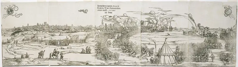 Entry of Charles V into Munich, June 10, 1530 Wall Art by Sebald Beham - High-Resolution Digital Print