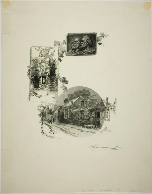 Entry to Rousseau's Studio and the Millet Home