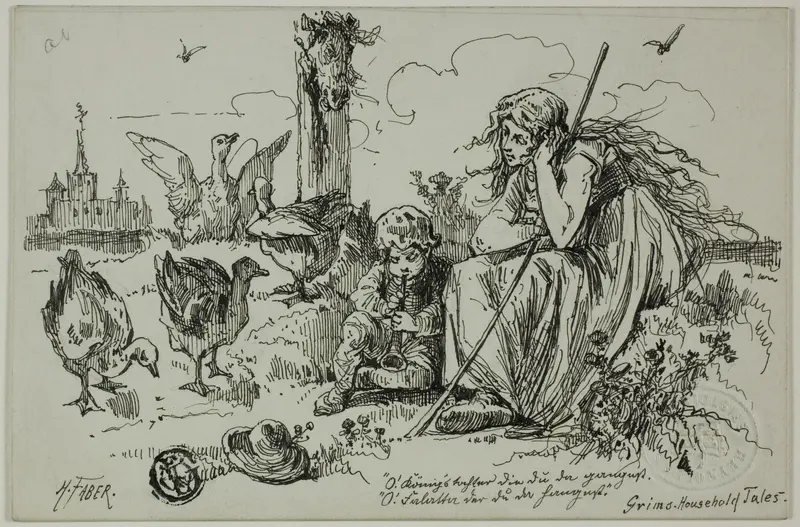 Episode from Grimm's Fairy Tales Wall Art by Harmon Faber - High-Resolution Digital Print