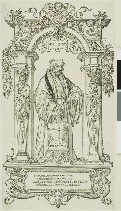 Erasmus of Rotterdam Wall Art by Veit Specklin - High-Resolution Digital Print