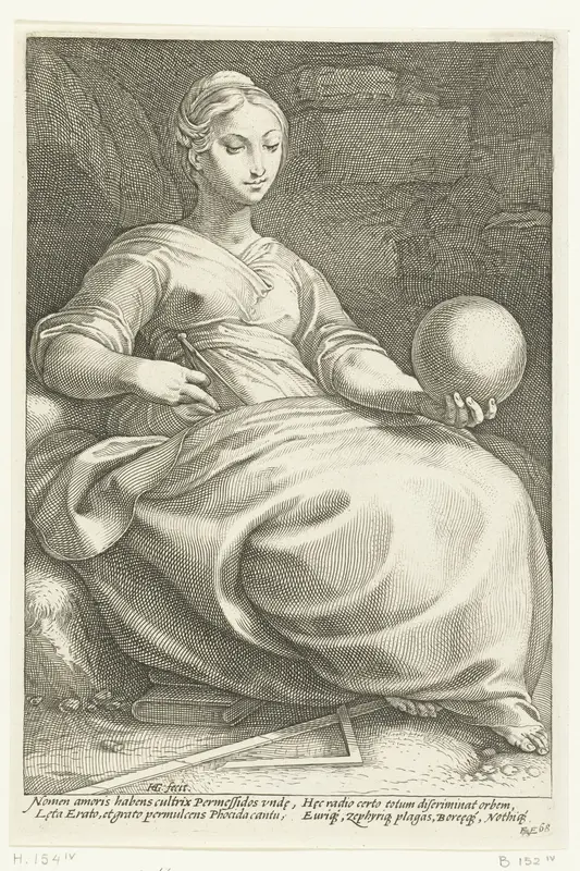 Erato Wall Art by Unknown - High-Resolution Digital Print