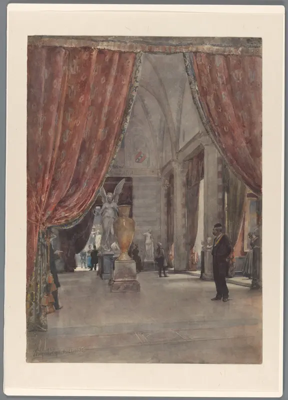 Eregalerij van het Rijksmuseum Amsterdam Wall Art by Unknown - High-Resolution Digital Print