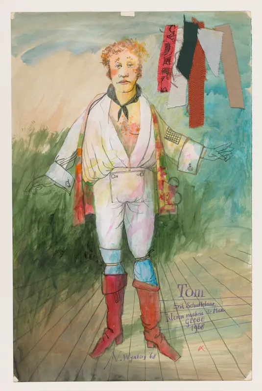 Eric Schuttelaar in het kostuum van Tom Wall Art by Unknown - High-Resolution Digital Print