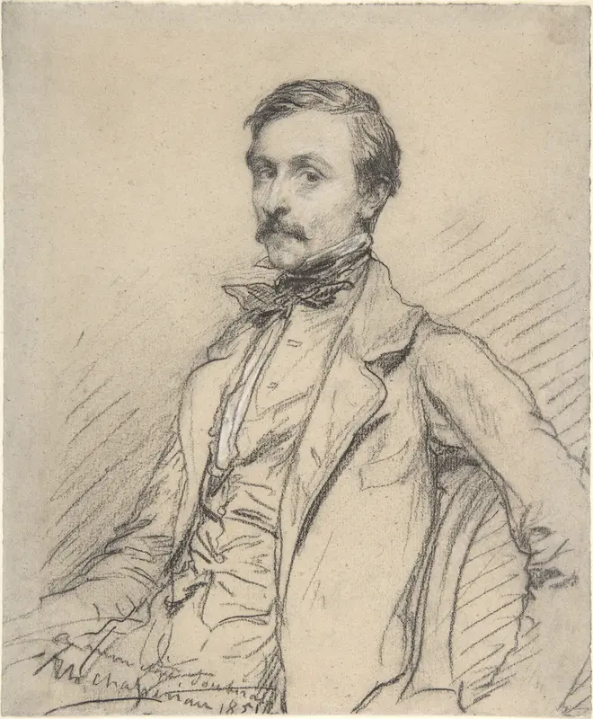 Ernest Chassériau (?) Wall Art by Théodore Chassériau - High-Resolution Digital Print