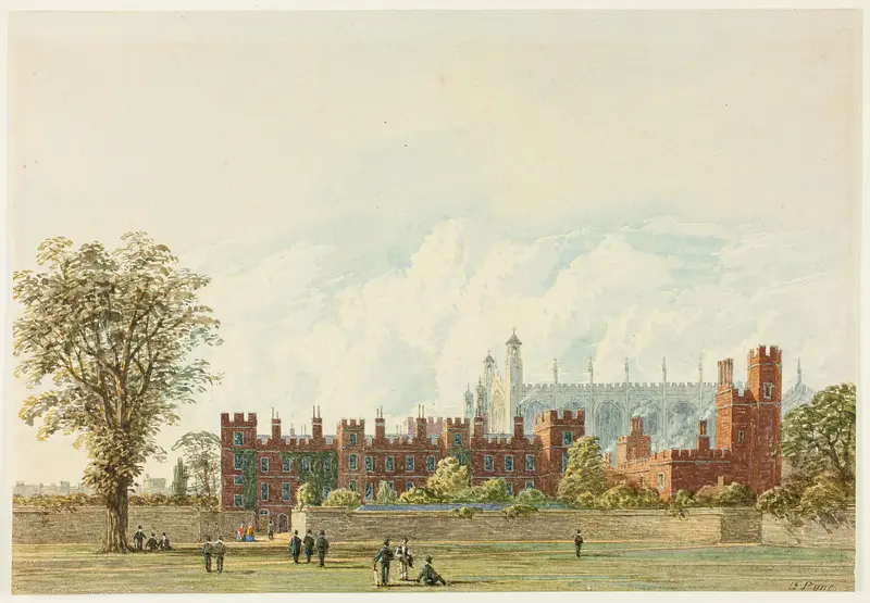 Eton from the Playing-Fields Wall Art by George Pyne - High-Resolution Digital Print