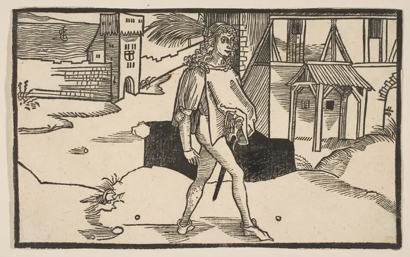 Eunuchus, from "The Comedie of Terence", 19th century reprint by Albrecht Dürer - High-Resolution Digital Print