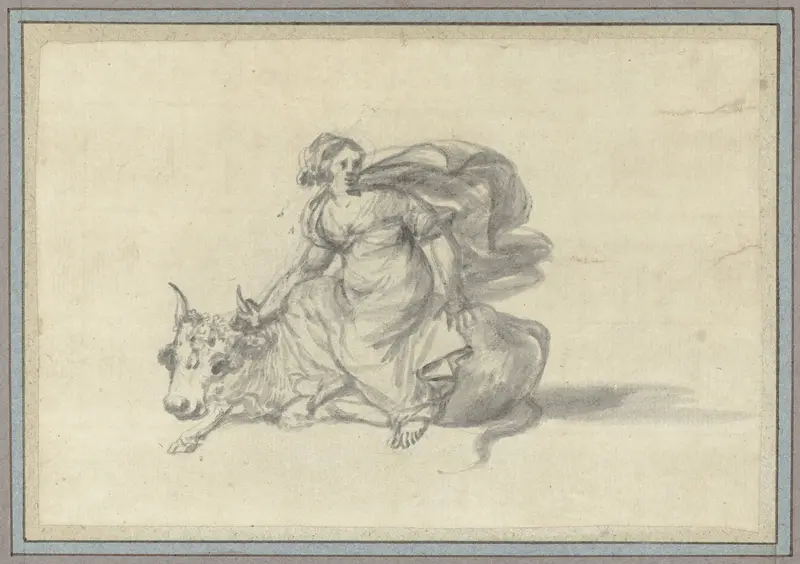 Europa op de stier Wall Art by Claude Lorrain - High-Resolution Digital Print