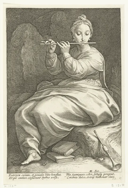 Euterpe Wall Art by Unknown - High-Resolution Digital Print